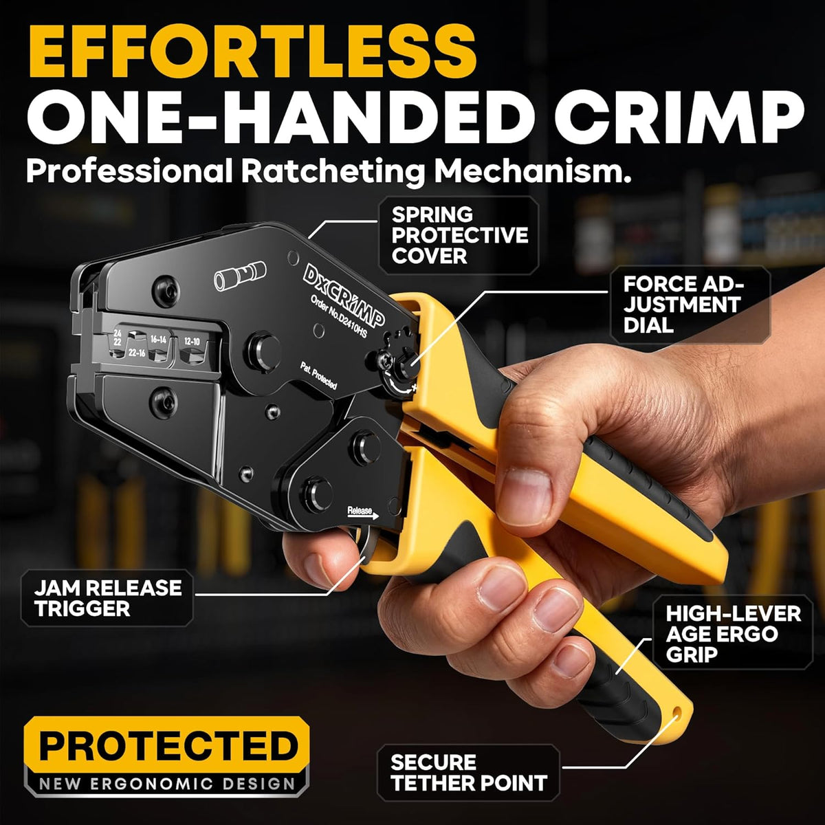 Crimping Tool Kit with Heat Shrink Connectors & Solder Seal Wire Connectors - 20 Types Marine Grade Electrical