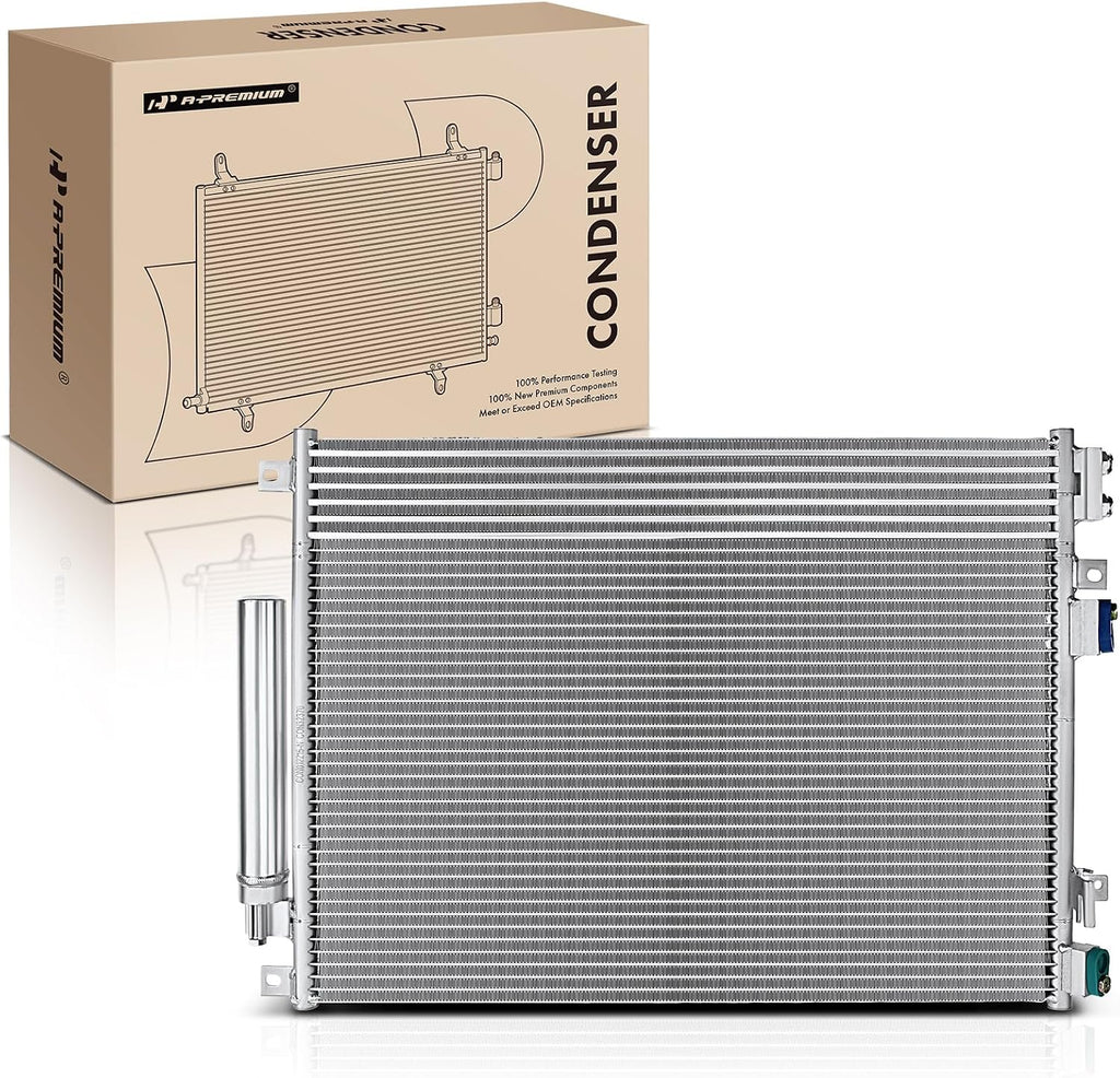 A-Premium Air Conditioning Condenser Compatible with Chrysler & Dodge