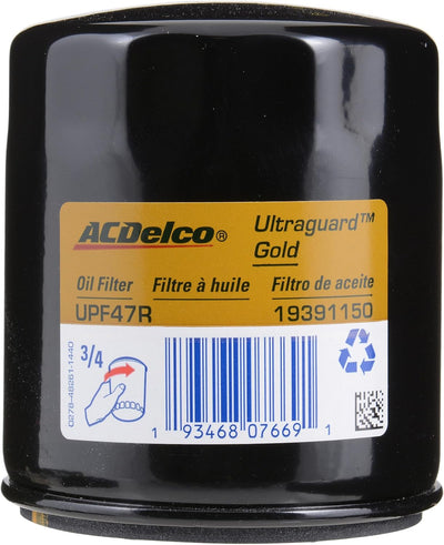 ACDelco UPF47R Genuine OEM Oil Filter for Chevy Silverado 1500 - Replaces 19391150