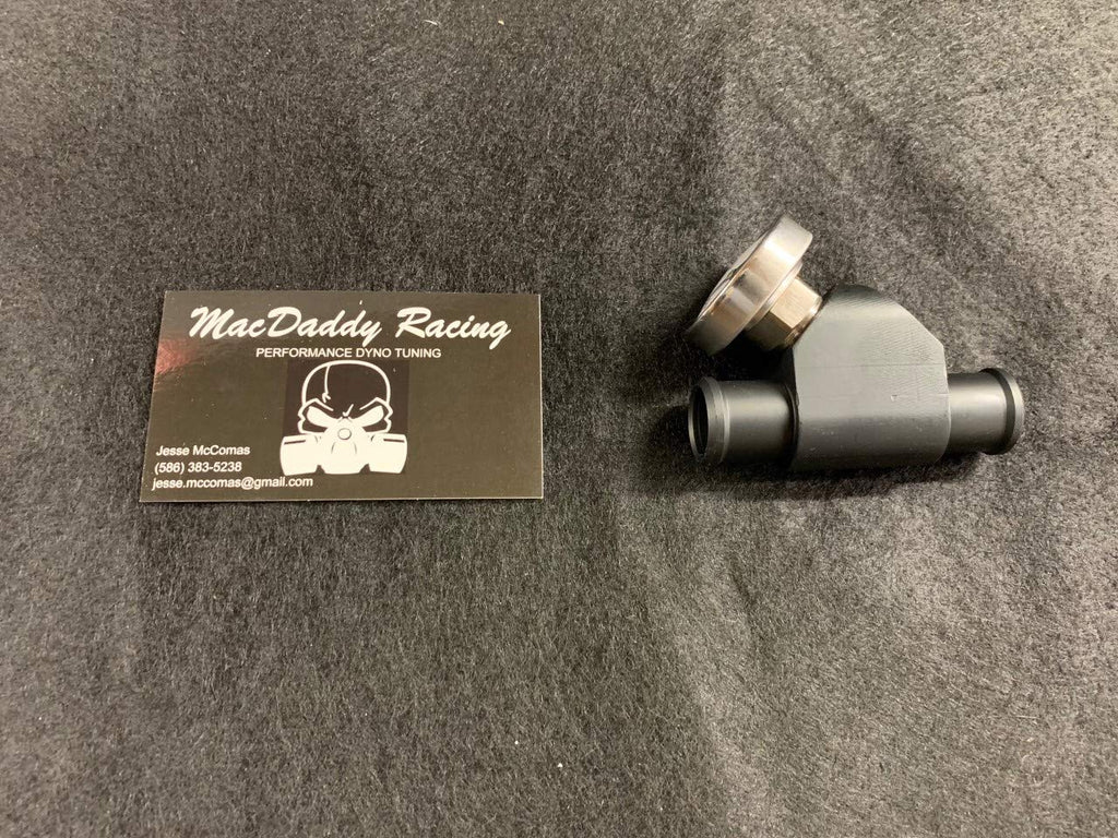 MacDaddy Racing Coolant Temp Gauge (Black) for Yamaha Banshee