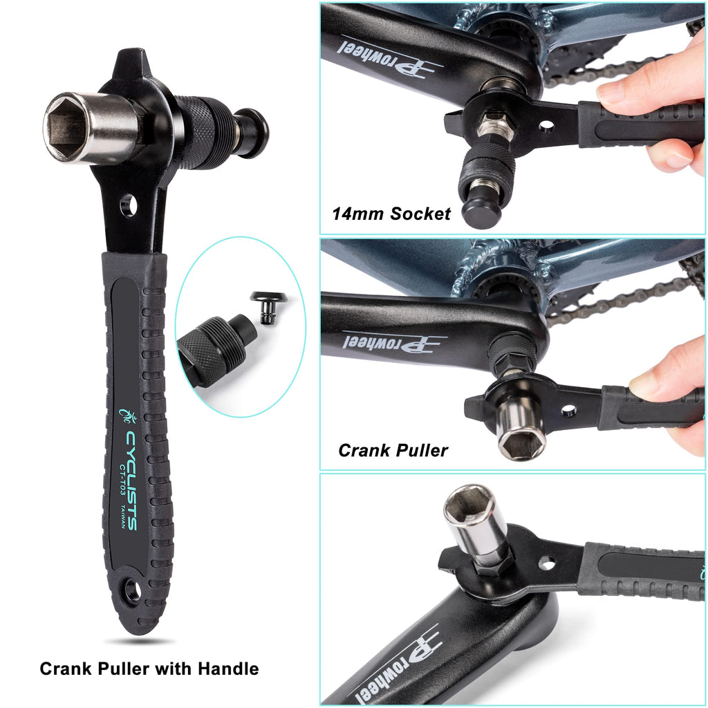 Bike Crank Puller & Bottom Bracket Removal Tool