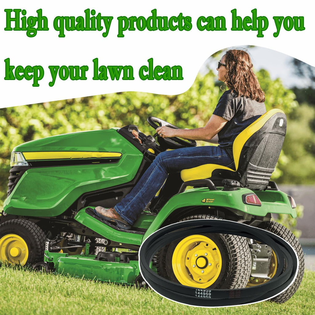 144959 Riding Mowers Deck Belt 42" for Craftsman LT1000 LT2000 LT3000 DYT4000 160855 130801 138255 Replaces Husqvarna