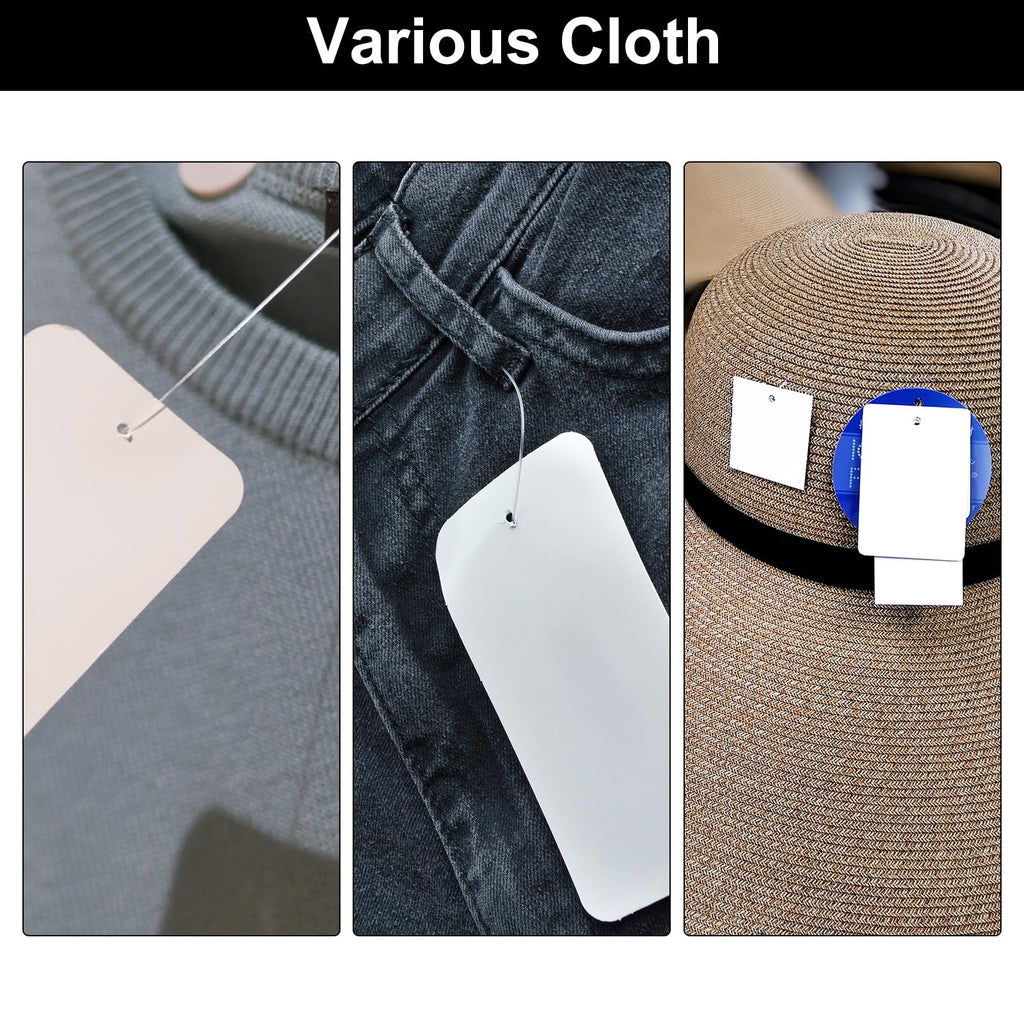 Standard Tagging Fasteners,Plastic Regular,Standard Label Gun Price Tagging Barbs for Garment Price Tag Label Tagging