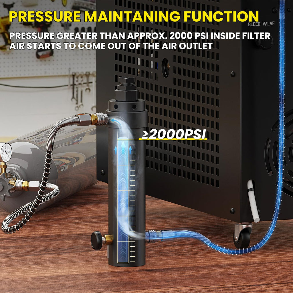 GX-PUMP Professional-Grade High Pressure PCP Air Compressor Filter