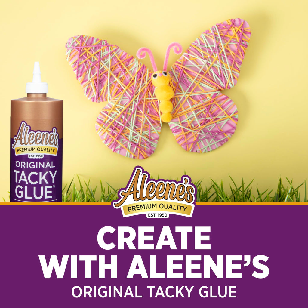 Original Tacky Glue, Perfect for Crafts and DIY Projects, Dries Fast and Clear, 16 fl oz 3-Pack
