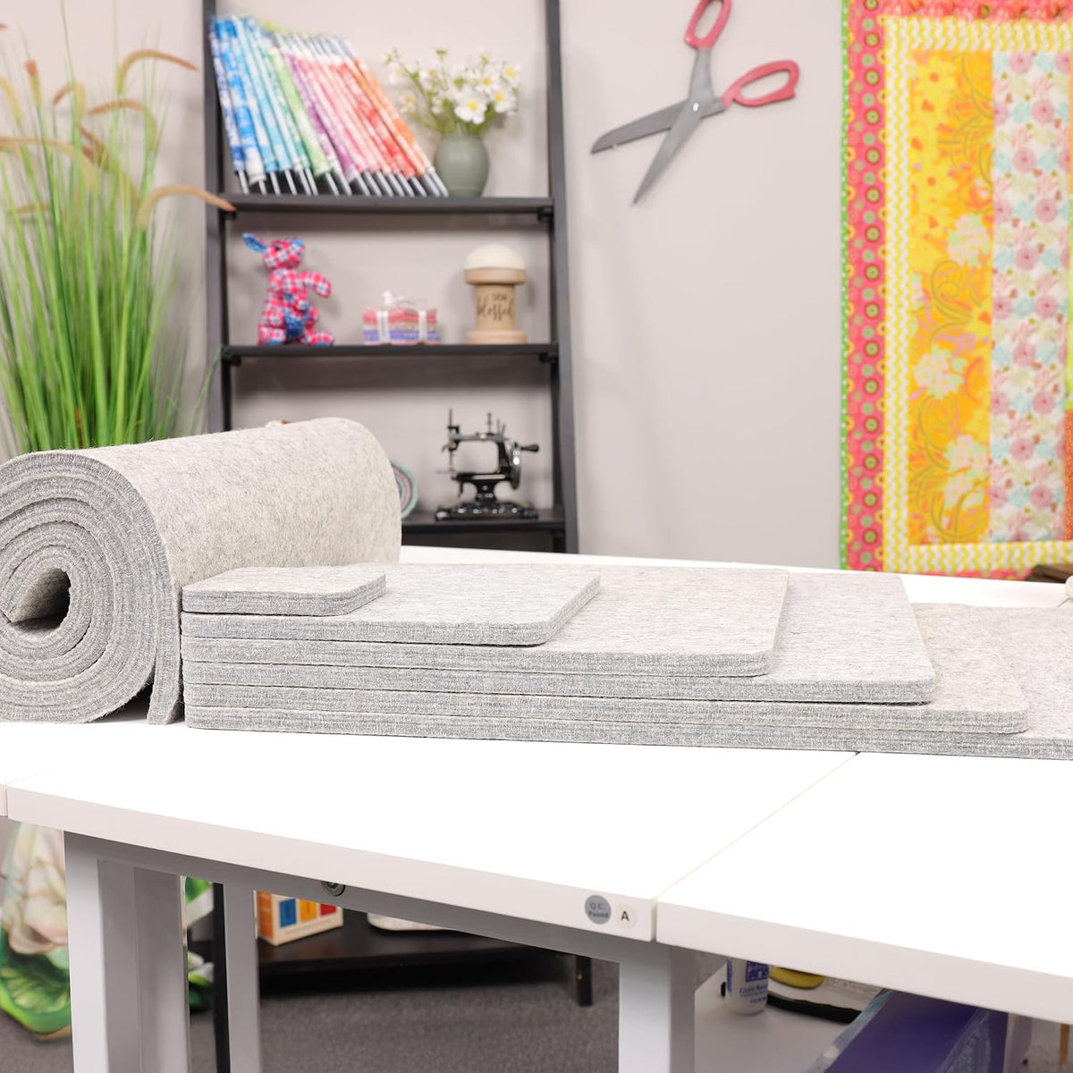 Wool Pressing Mat - Ironing Pad for Quilting & Sewing | Premium 100% New Zealand Felted Wool, by Sew Creative (8-1/2"