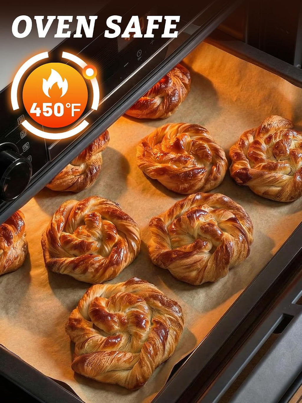 400 Pcs Parchment Paper Baking Sheets, Pre-Cut, 12x16 Inches