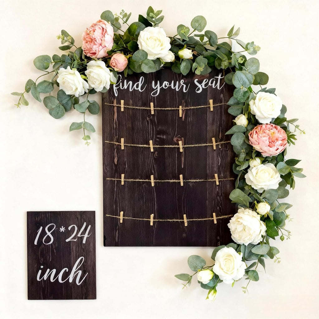 Find Your seat Wedding Seating Chart Board,Wedding Signs Wood,Wood Wedding Sign,find Your seat, Blank Seating Chart