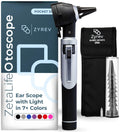 ZetaLife Otoscope - Ear Scope with Light, Ear Infection Detector, Pocket Size (Black Color)