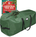 Christmas Storage Bag Heavy Duty Fits Up to 9ft Tall Artificial Tree, Waterproof with Durable Handles & Zipper Xmas