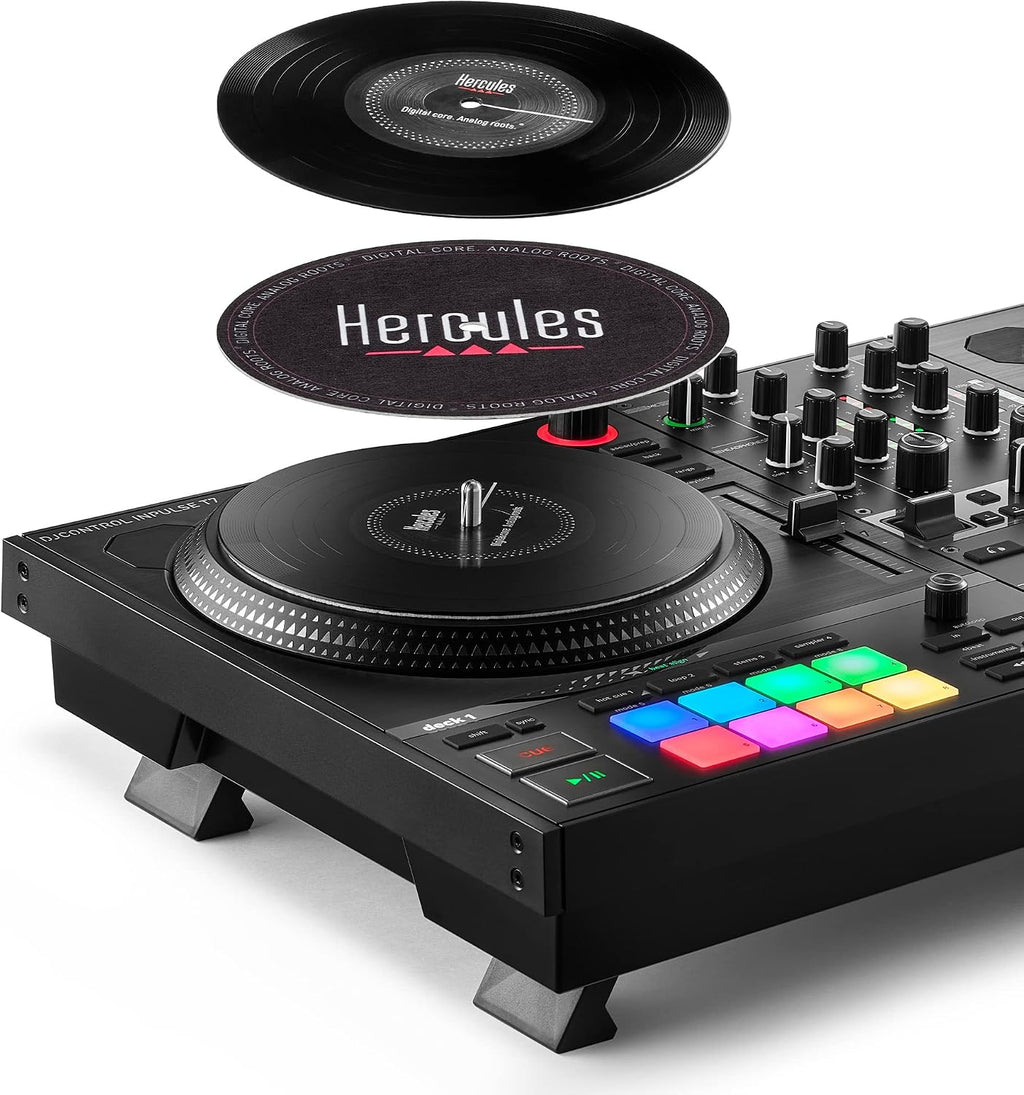 DJControl Inpulse T7, 2 Deck Motorized DJ Controller with built in STEMS Control, Serato DJ and DJUCED included |