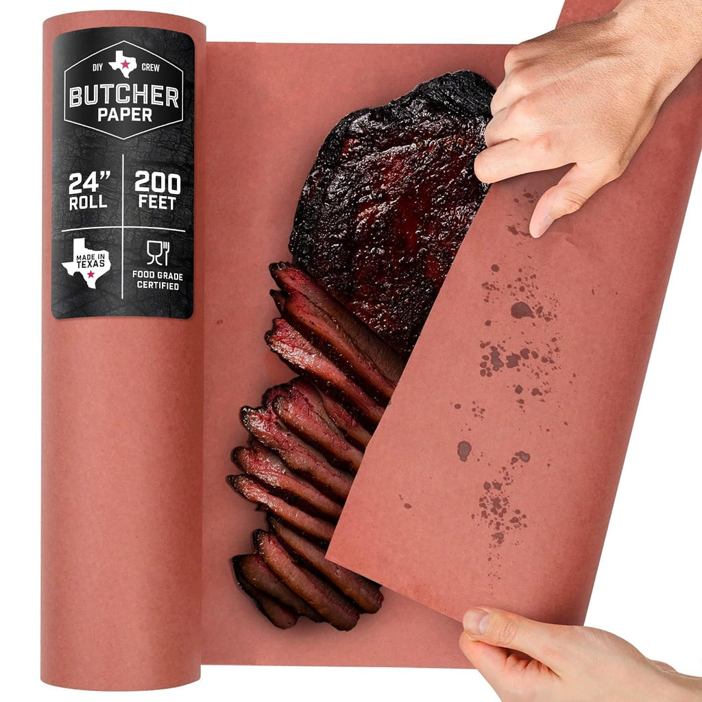 24" x 200' - Pink Butcher Paper Roll, Food-Grade, Made in USA