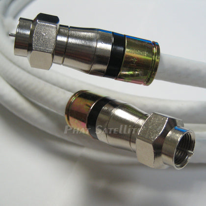 INTL | 280ft MADE IN USA RG11 CATVP Coaxial Cable Heat Resistant CMP Jacket, 3GHz Digital Satellite Cable 14AWG