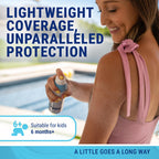 Reef Safe Sunscreen SPF 50 Spray Sunblock 6 Fl Oz Pack of 2
