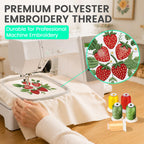 30 Colors Polyester Embroidery Machine Thread - Assortment 2