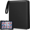 Card Binder 4 Pocket‑Holds Up to 400 Cards