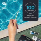 AquaDoc 7-in-1 Pool, Spa & Hot Tub Test Strips - 100 pH Strips
