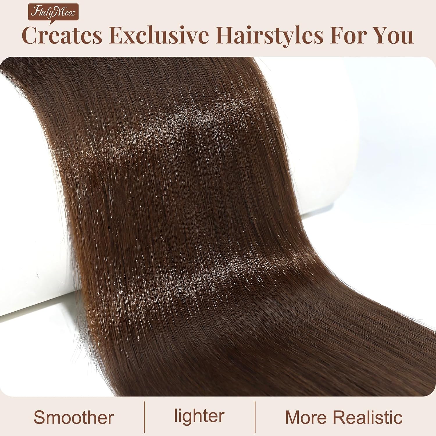 Ponytail extension, 36 Inch Long Straight Drawstring Ponytail Synthetic Hairpieces Fake Pony Tails Natural Soft Clip