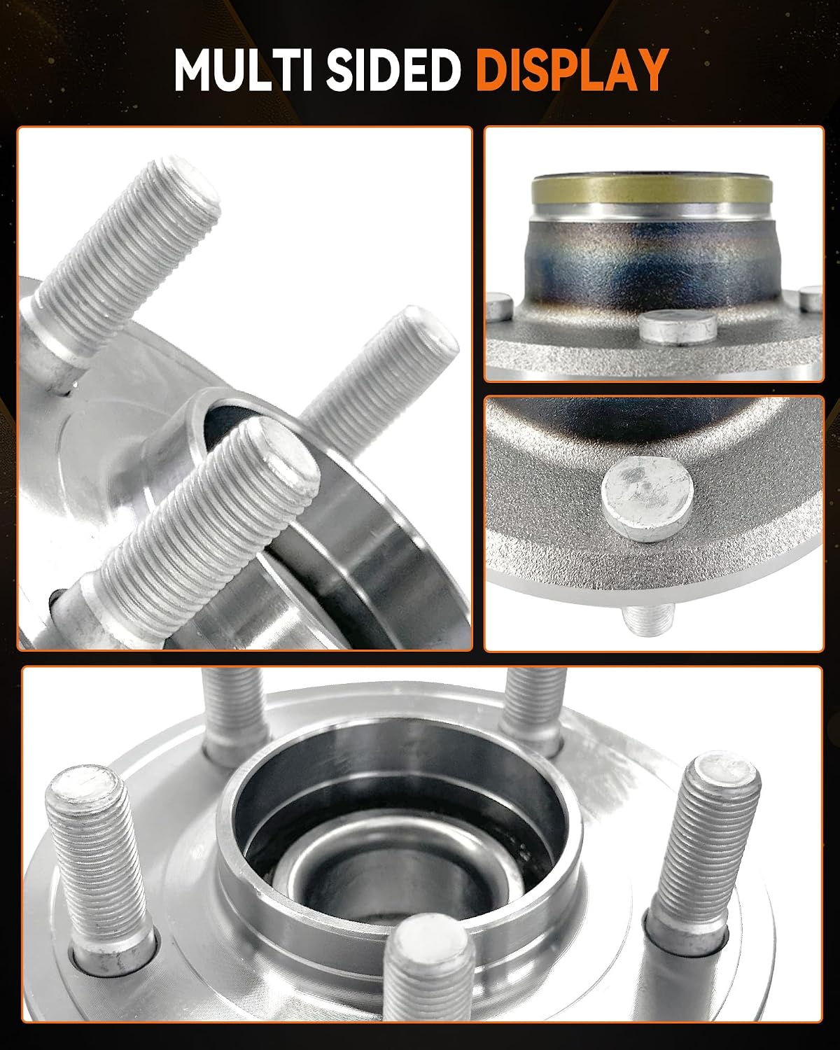 Pair 513224 Front Wheel Bearing Hub for Dodge Charger 2006-2014