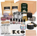 2LB Soy Wax Candle Making Kit,DIY Candle Making Supplies with Wicks, Stickers,Candle Jar, Melting Pot,Fragrances Oils