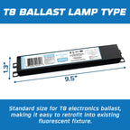 20 Pack T8 Electronic Ballast, ICN3P32-SC Replacement, 120-277V