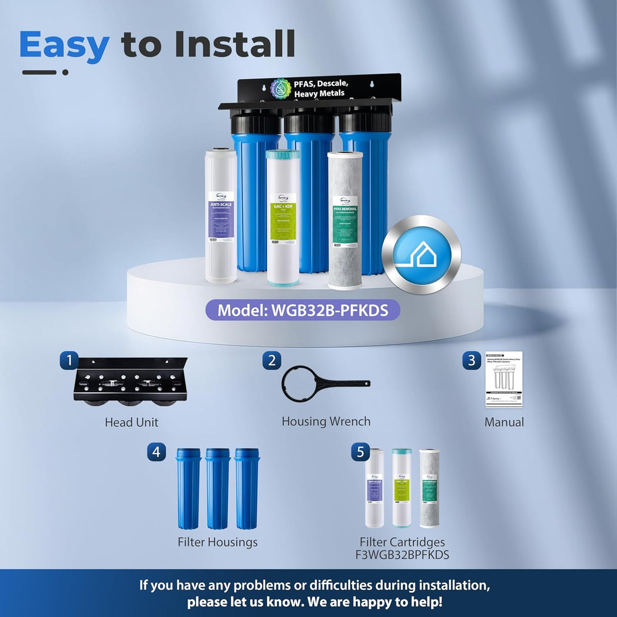 Ultimate PFAS Protection Whole House Water Filter System