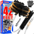42 Feet Dryer Vent Cleaner Kit, Flexible Cleaning Tools