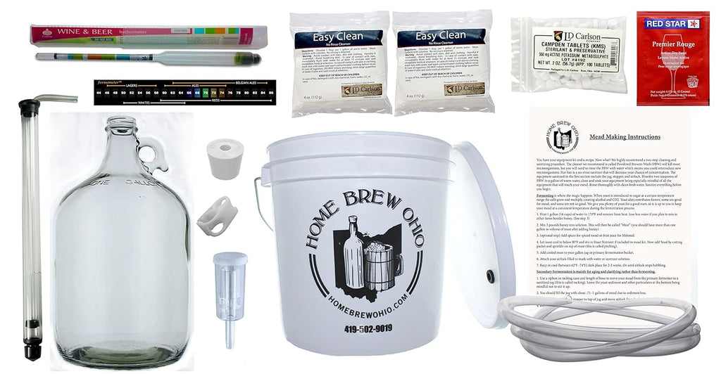 One Gallon Mead Starter Kit