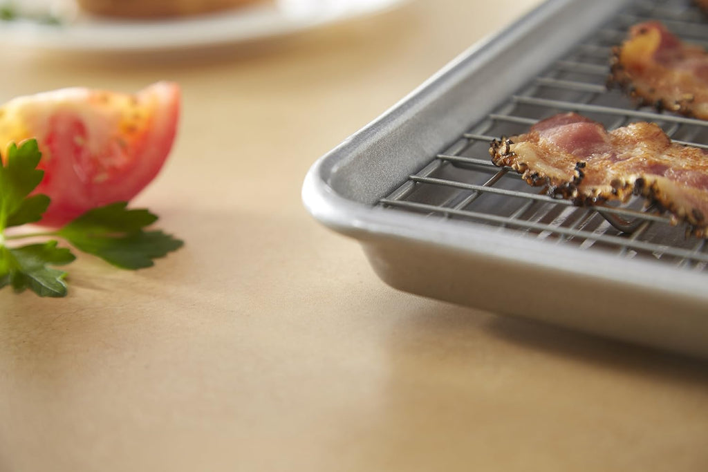 X-Large Bakeable Nonstick Cooling Rack, XL, Stainless