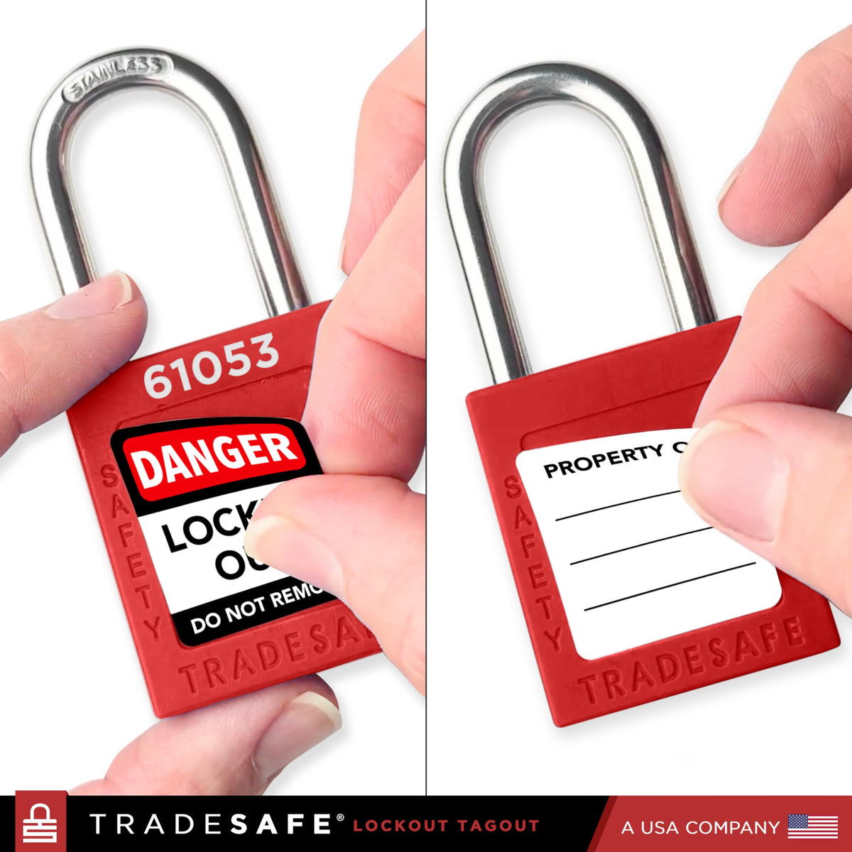Breaker Lockout Tagout Kit, Electrical Loto Kit, 1 Key Per Lock