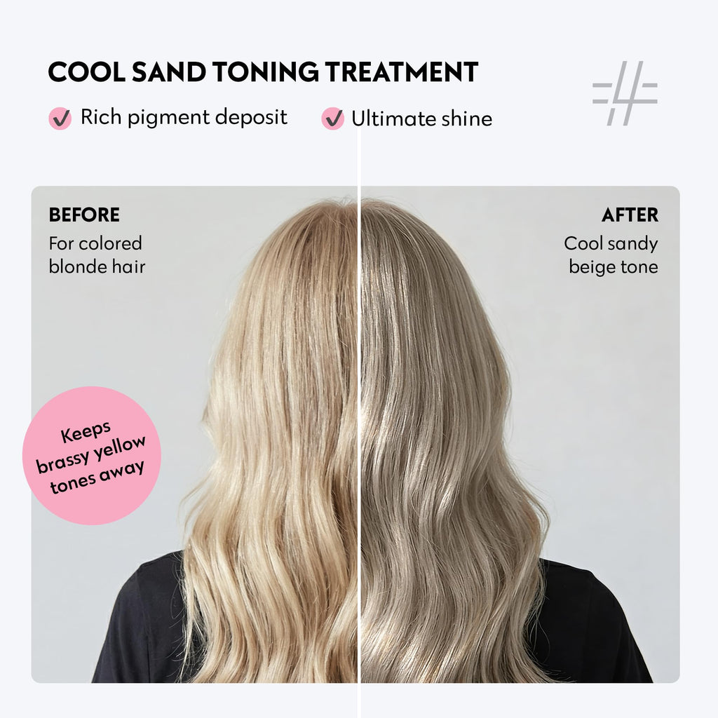 Color Mask, Cool Sand Blonde - Color Depositing Conditioner