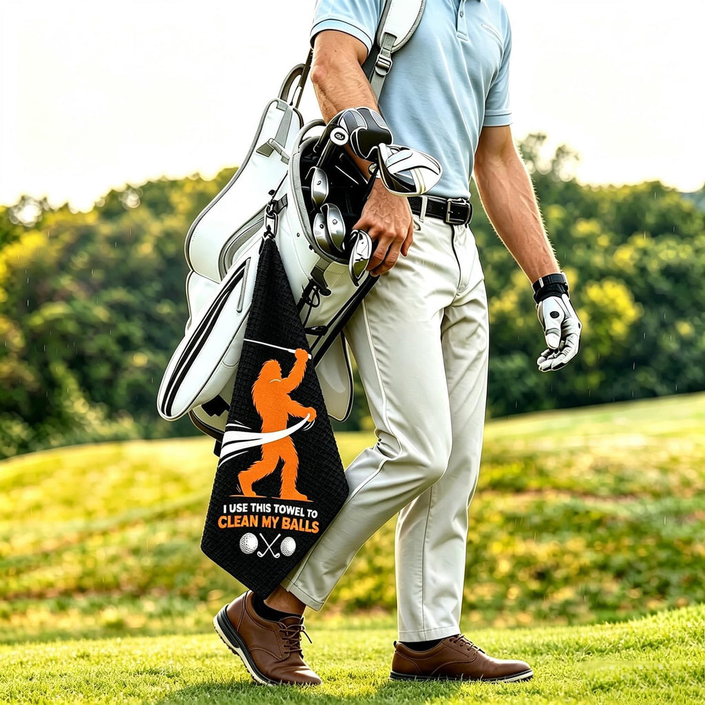 Golf Towels for Golf Bags - Club Cleaner,Golf Accessories for Men & Gifts