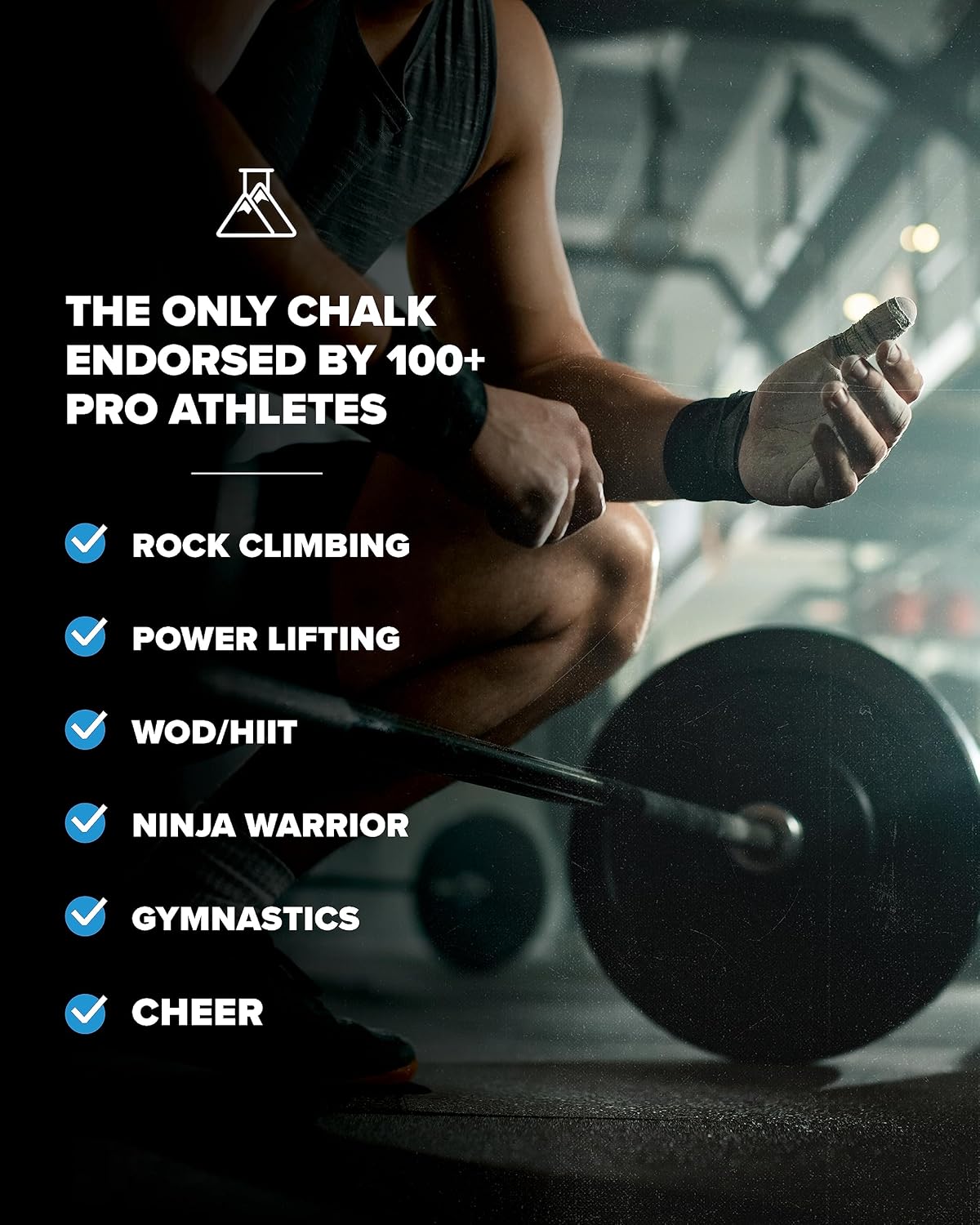 Premium Loose Climbing Chalk, High-Performance Hand Chalk | Superior Grip For Climbing, Weightlifting & Gymnastics