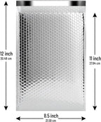 Thermal Insulated Mailers 8.5x11, Cold Shipping, 100 Pack