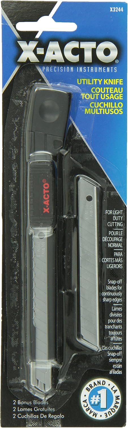 ELMERS X-Acto Light Duty Snap-Off Blade Utility Knife Each (X3244)