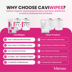 CaviWipes Flat-Pack Disinfecting Wipes, 45 Ct, Single Pack
