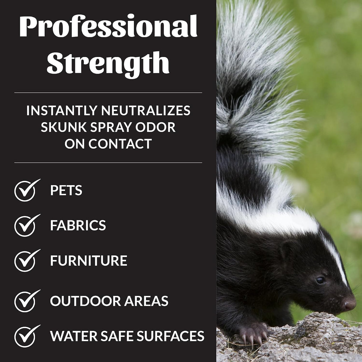 Skunk Odor Eliminator for Pets, 32 oz
