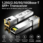 10GBase-T SFP+ to RJ45 Transceiver 10G Copper SFP Module Up to 30m