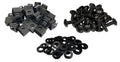 M6 Slide-on Cage Nut & Screws w/Washers 25-Pack - USA Made