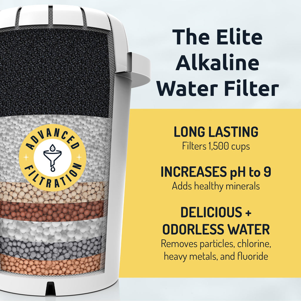 Invigorated Water PH001 Ultra White Alkaline Water Filter Replacement