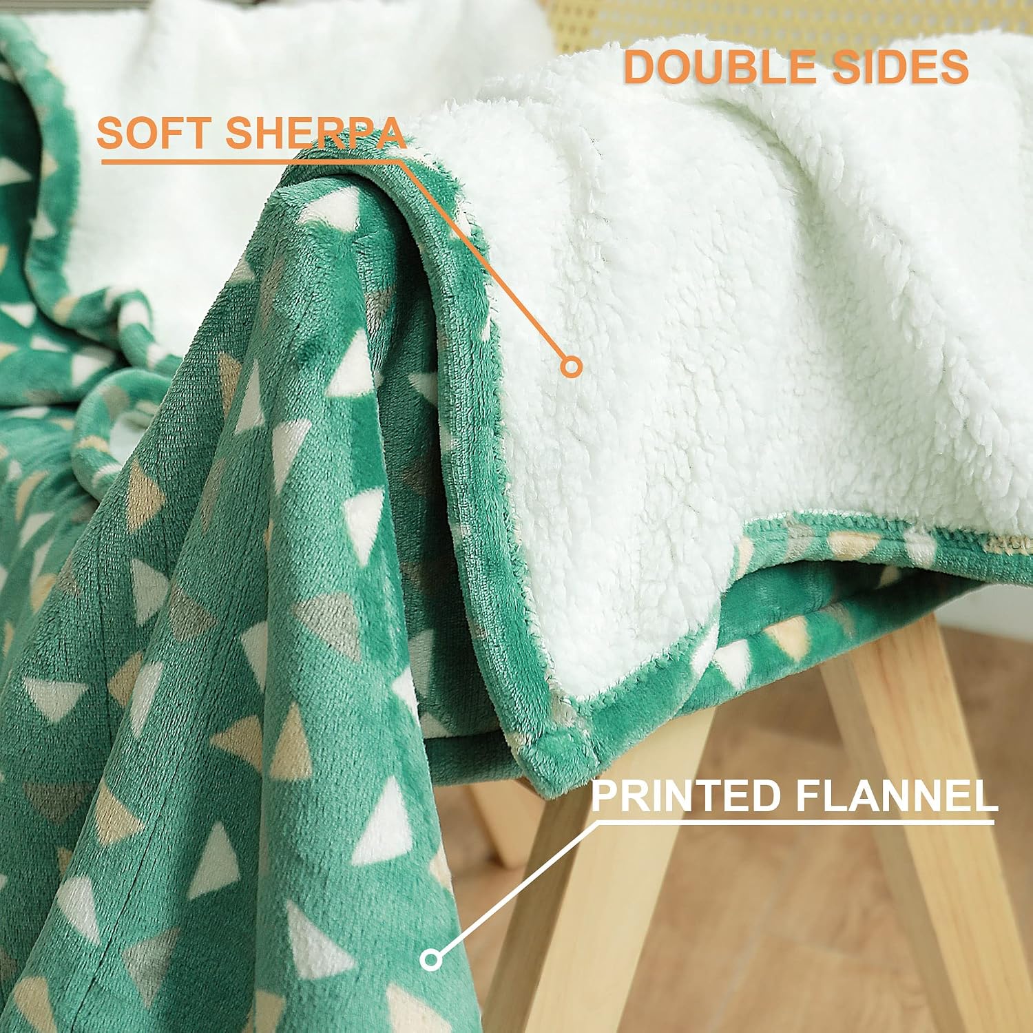 Heated Blanket 50"x60", Electric Blanket 4 Heat Levels, Delta | Machine Wash Heated Throw Blanket, 3 Hour Auto Off