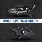 1 Pair Fog Lights Replacement for Maxima 2016-2019