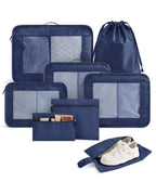 8 Set Packing Cubes for Travel, Cruise Ship Travel Essentials