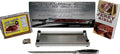 Jerky Maker Cutting Board With Professional Slicing and Carving Knife 8oz Pack of Seasoning and How to Book (1)