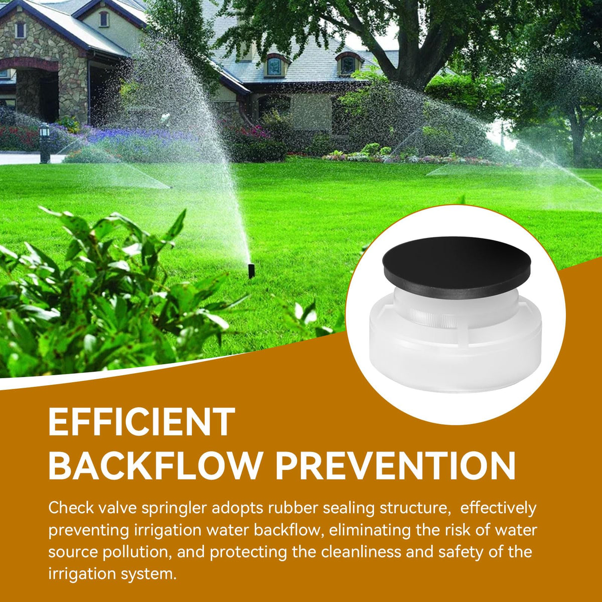 437400 Sprinkler Check Valve Compitable with Hunter Pro Spray