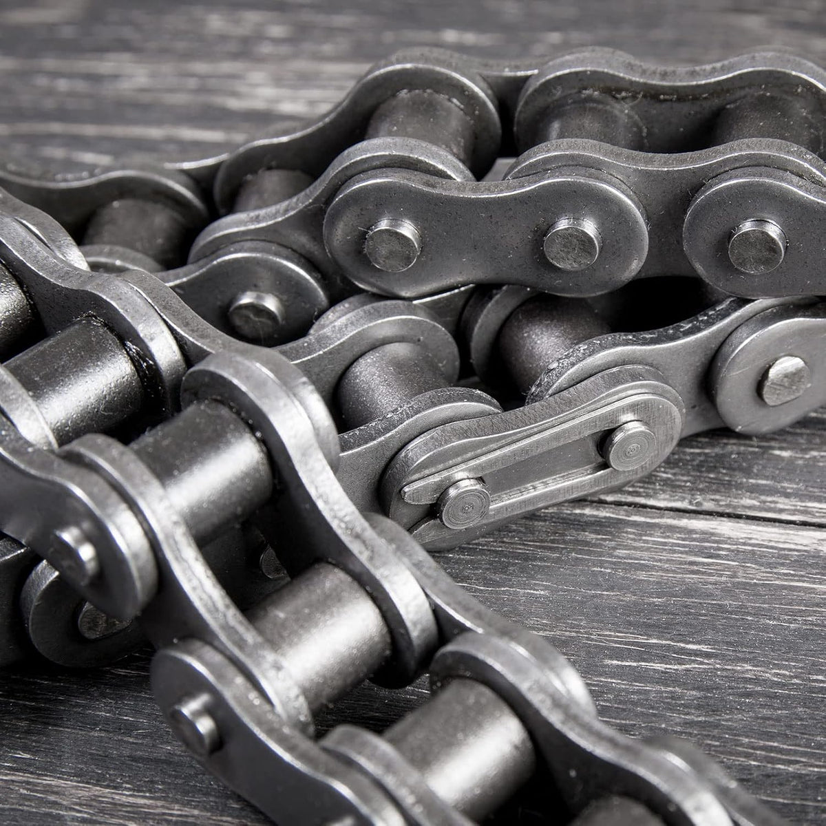 uxcell 4Pcs #25 Chain Master Connector Link Roller 1/4" Pitch Stainless Steel Standard Connecting Split Links for 04C Chain