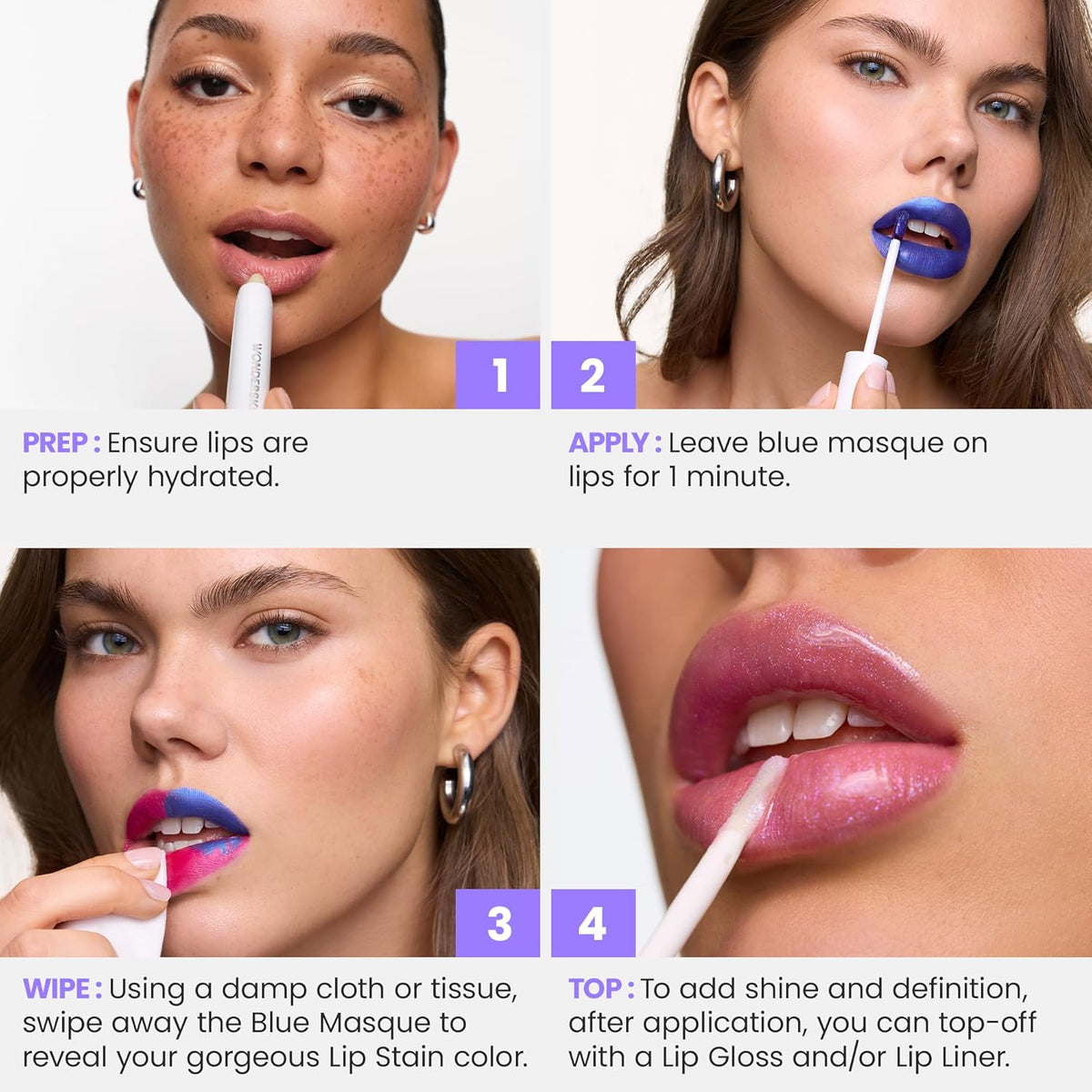 Lip Stain – Long Lasting, Waterproof, Lip Tint Peel Off Masque