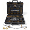 Anfrere 86pcs Tap and Die Set in SAE & Metric Sizes