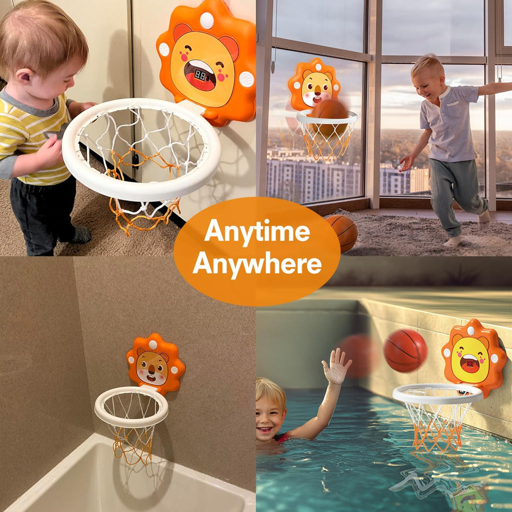 Toddler Kids Basketball Hoop Indoor Toys,Scoreboard Portable Design Adjustable Height,Christmas Birthday Baby Toddler