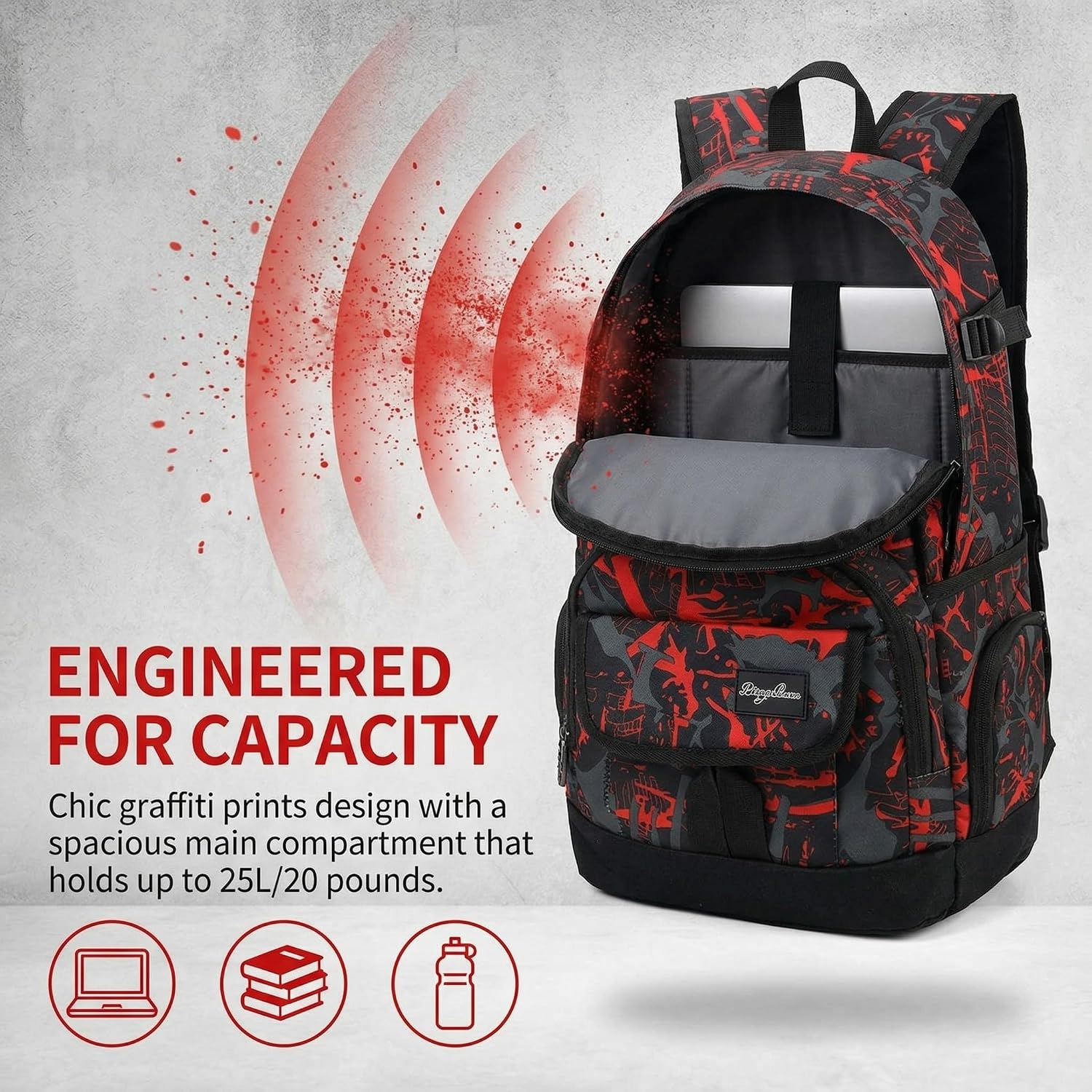 School Backpack Travel Bag for Men & Women Lightweight College